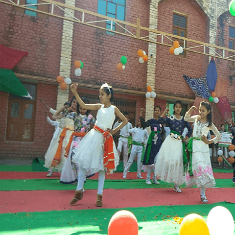 grid of Arya Sr. Sec. School